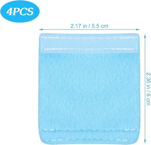 Miniatura 3 de Paquete de 4 almohadillas de cánula nasal para los oídos, cubiertas de oxígeno nasal, tubos de oxígeno, protectores de oídos, almohadillas suaves