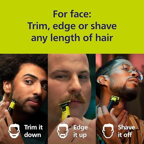 Philips OneBlade Original 360 Blade Heads, Compatible with all OneBlade and Pro Electric Shaver & Trimmers, Original from Philips, 3x One Blade, 12-Month Supply (QP430/60) - 3