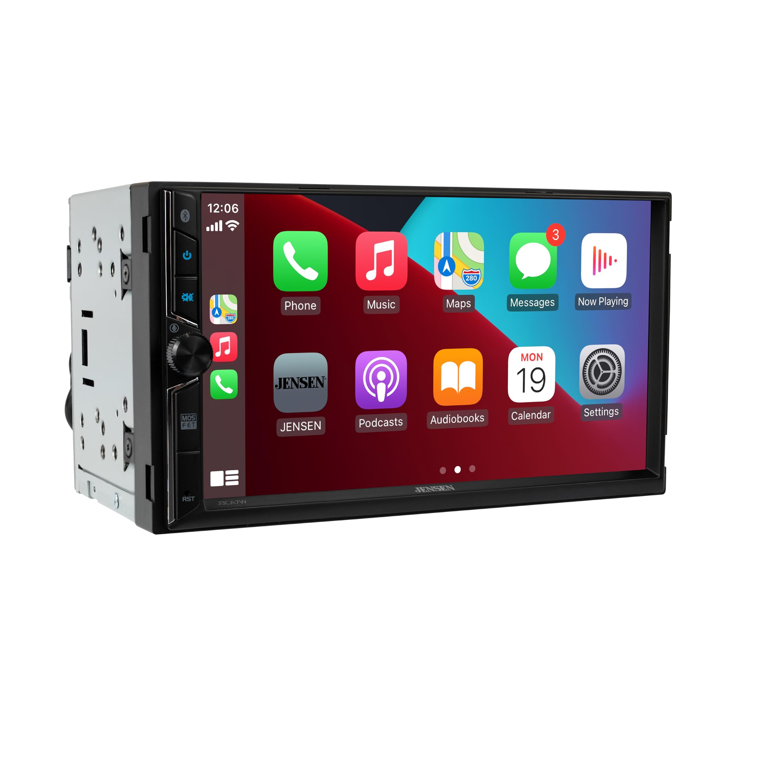 Amazon.com: JENSEN J3CA7W 7-inch Certified Apple CarPlay Android