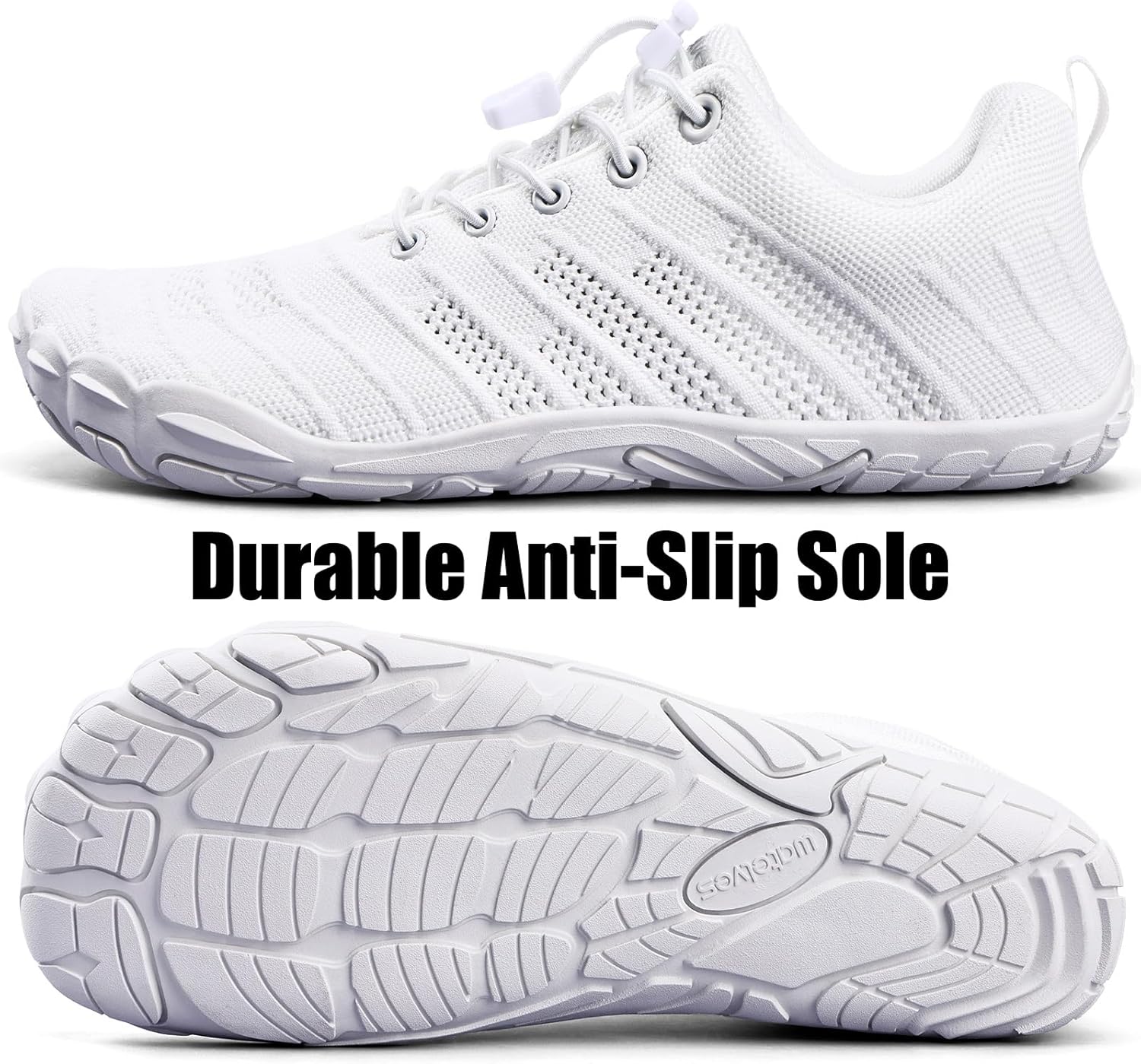 WateLves Water Shoes Women Men Anti Slip Barefoot Wide Toe Beach Breathable Walking Shoes Minimalist Zero Drop Sneakers for Beach Travel Hiking