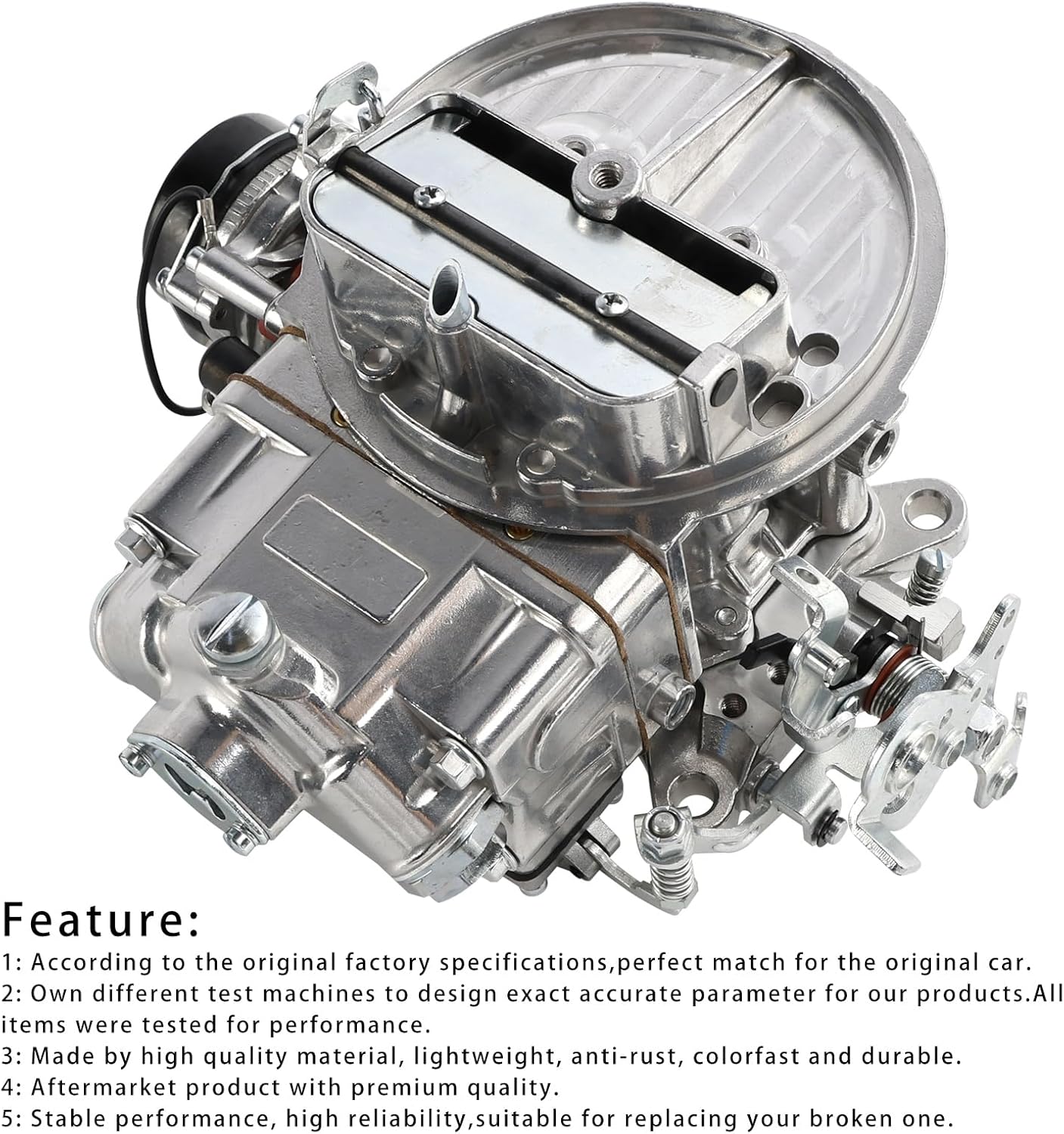 MAD HORNETS Carburetor Electric Choke 2Barrel For Holley 0-80350 2300 350CFM