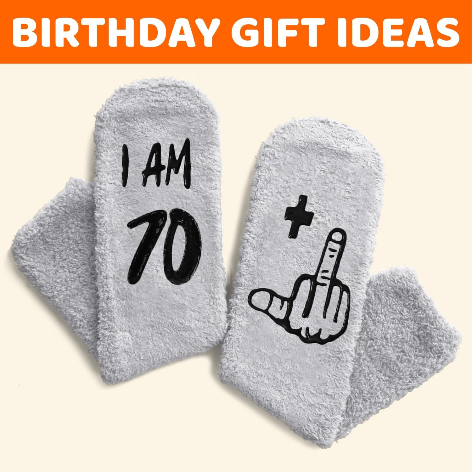 HAPPYPOP Birthday Socks Ideas for Men - Gifts for 90 95 Year Olds, Great for 100th Birthday - Image 6
