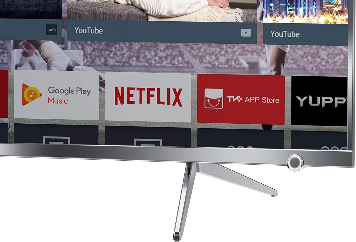 TCL | 50DP661 | Android TV Ultra Slim: Risoluzione 4k-Ultra HD PRO, Tecnologia Wide Color Gamut, DTS Premium Sound. Colore: Argento, 50 Pollici (Classe energetica A+) TCL | 50DP661 | Android TV Ultra Slim: Risoluzione 4k-Ultra HD PRO, Tecnologia Wide Color Gamut, DTS Premium Sound. Colore: Argento, 50 Pollici (Classe energetica A+)