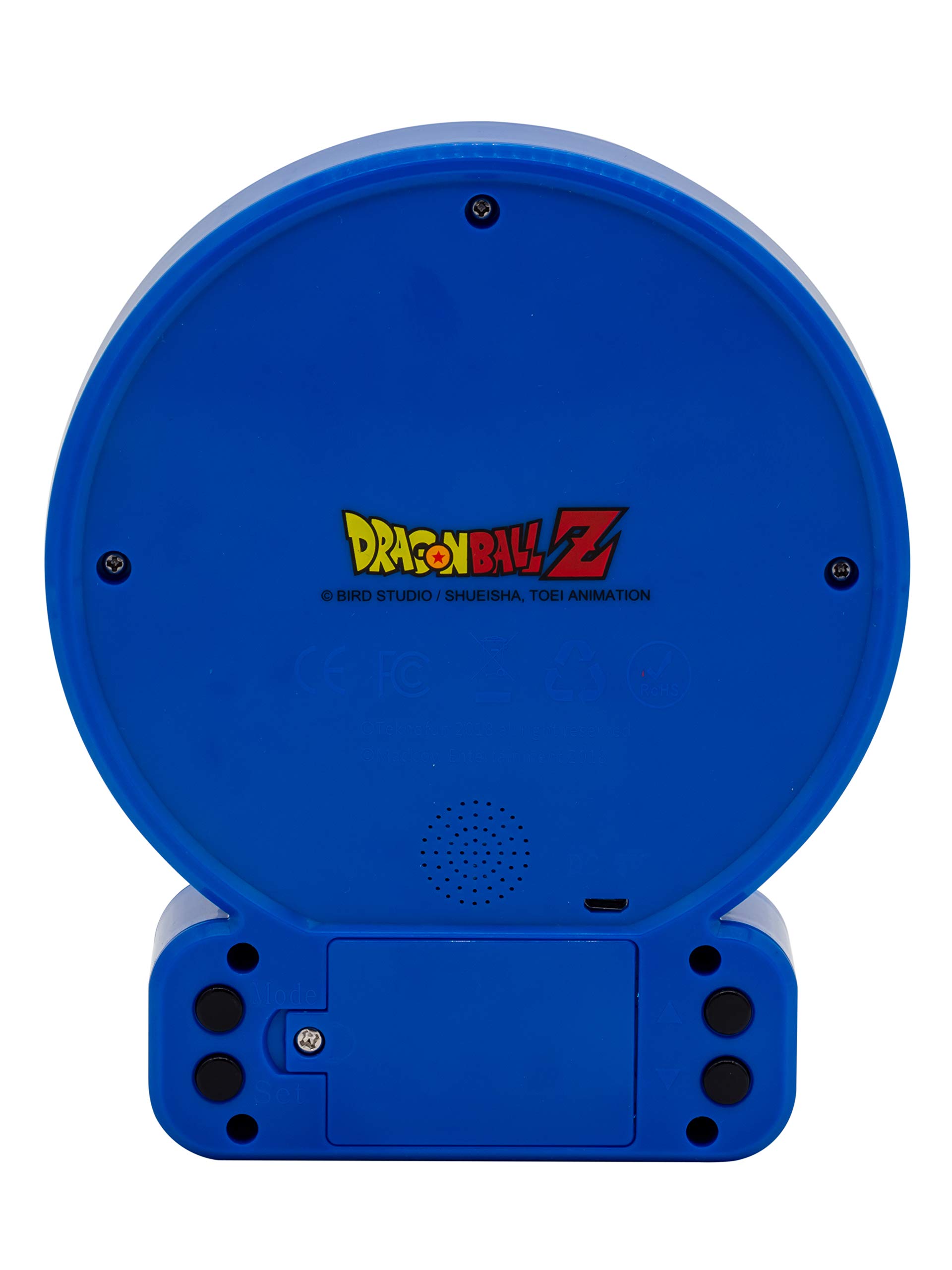 Teknofun Dragon Ball Z Despertador Luminoso DBZ Vegeta único