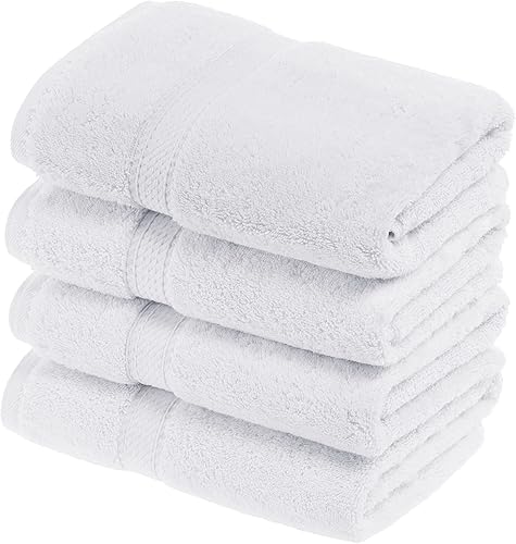 Vista 532 de SUPERIOR - Juego de toallas de algodón egipcio de 28.22 oz/m², incluye 2 toallas de baño, 2 toallas de mano, 2 toallas para la cara, artículos