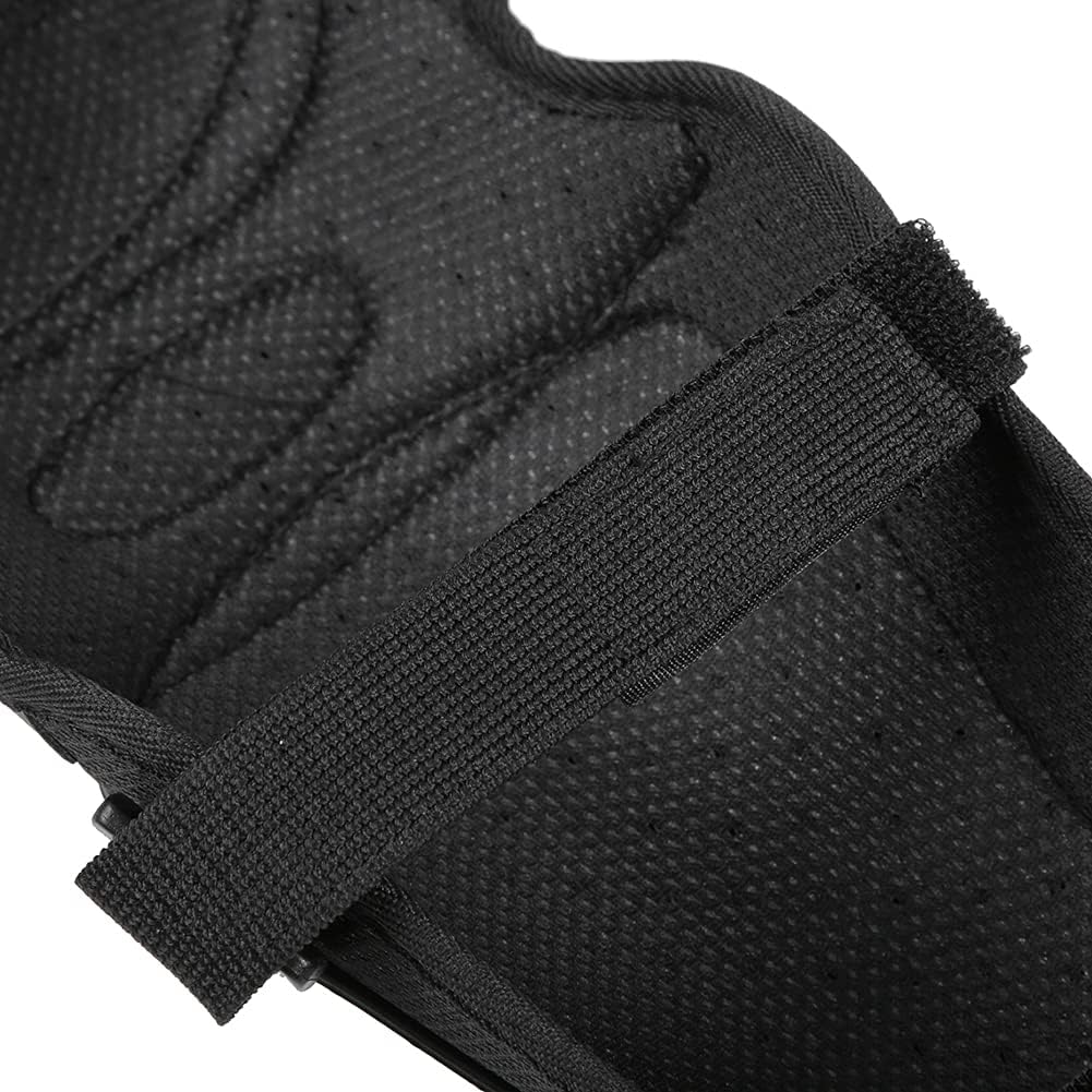 Karlak Stainless Steel Knee Support Elbow Protector Set for Mountain Biking Skiing and Skateboarding 4 Pcs Breathable Flexibility