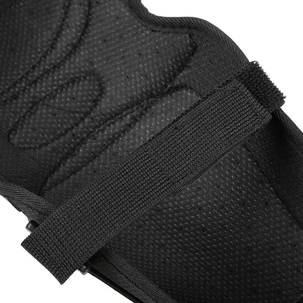 Ensemble de coudières de genou en acier inoxydable, équipement de protection haute résistance avec un design respirant pour moto, vélo de montagne, ski, skateboard, sport,