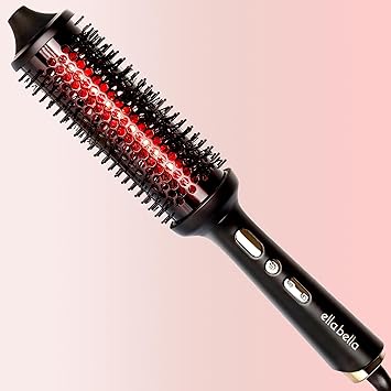 ELLA BELLA® Heated Round Thermal Blowout Brush w Infrared •