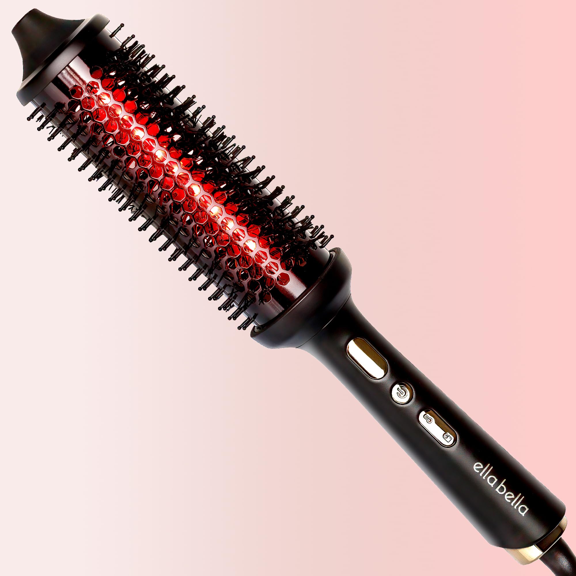 ELLA BELLA Heated Round Thermal Blowout Brush