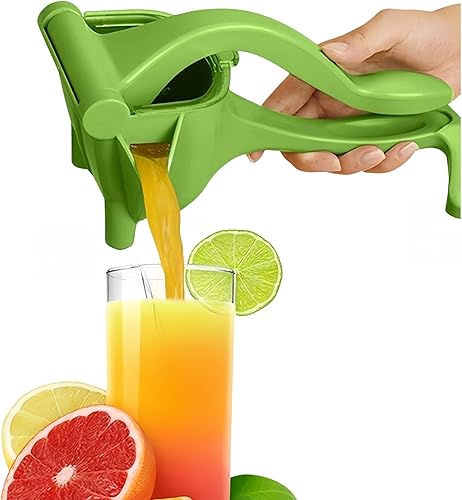 Exprimidor manual de limón, exprimidor de cítricos, prensa manual, extractor de jugo de alta resistencia, jugo de fruta fresca para limón, lima,