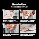 SHOEGR Essential Shoe & Sneaker Cleaning Kit | Shoe Cleaning Solution with All-Purpose Brush | Removes Dirt, Stains & Marks from Sneakers, Sports Shoes & Daily Footwear gallery image