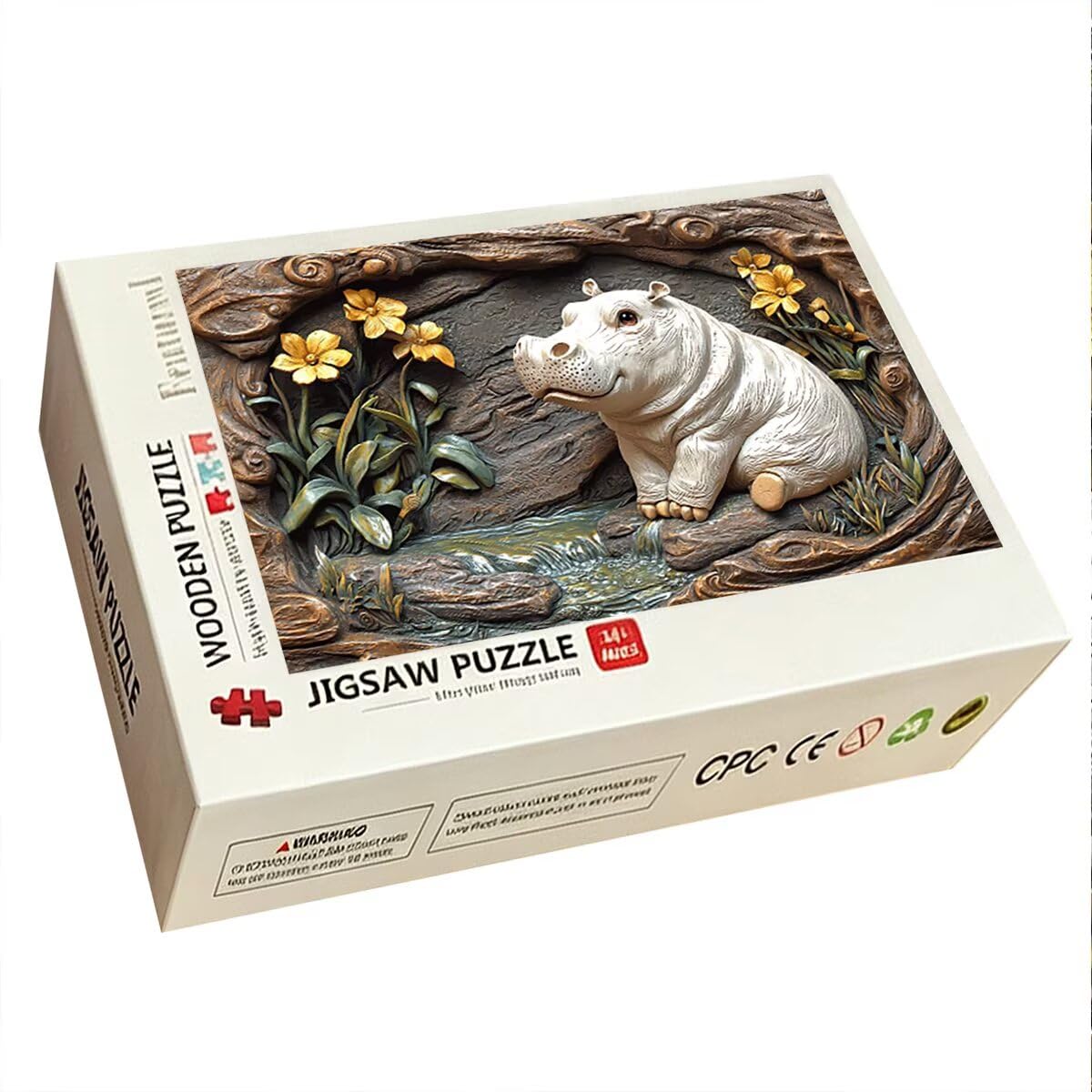 Puzzle 1000 Pezzi, Puzzle Animale, Legno Pezzi, Regalo Donna Uomo -12356