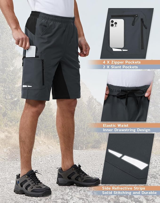 Shorts Mountain Bike Hombre Almohadilla 4D Ligero miniatura 5