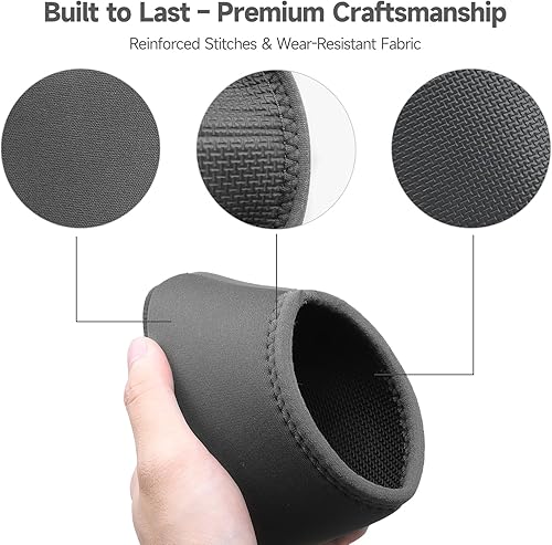 Vista 8 de Feyachi Recoil Pad for Shotgun - Gel Filled Slip On Recoil Pads Shock Absorbing Trap Shooting Accessories Non-Slip Rifle Buttstock Pad for Hunting