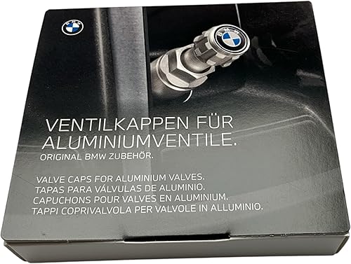 Miniatura 3 de BMW Juego de tapas de válvula de neumático con logotipo M