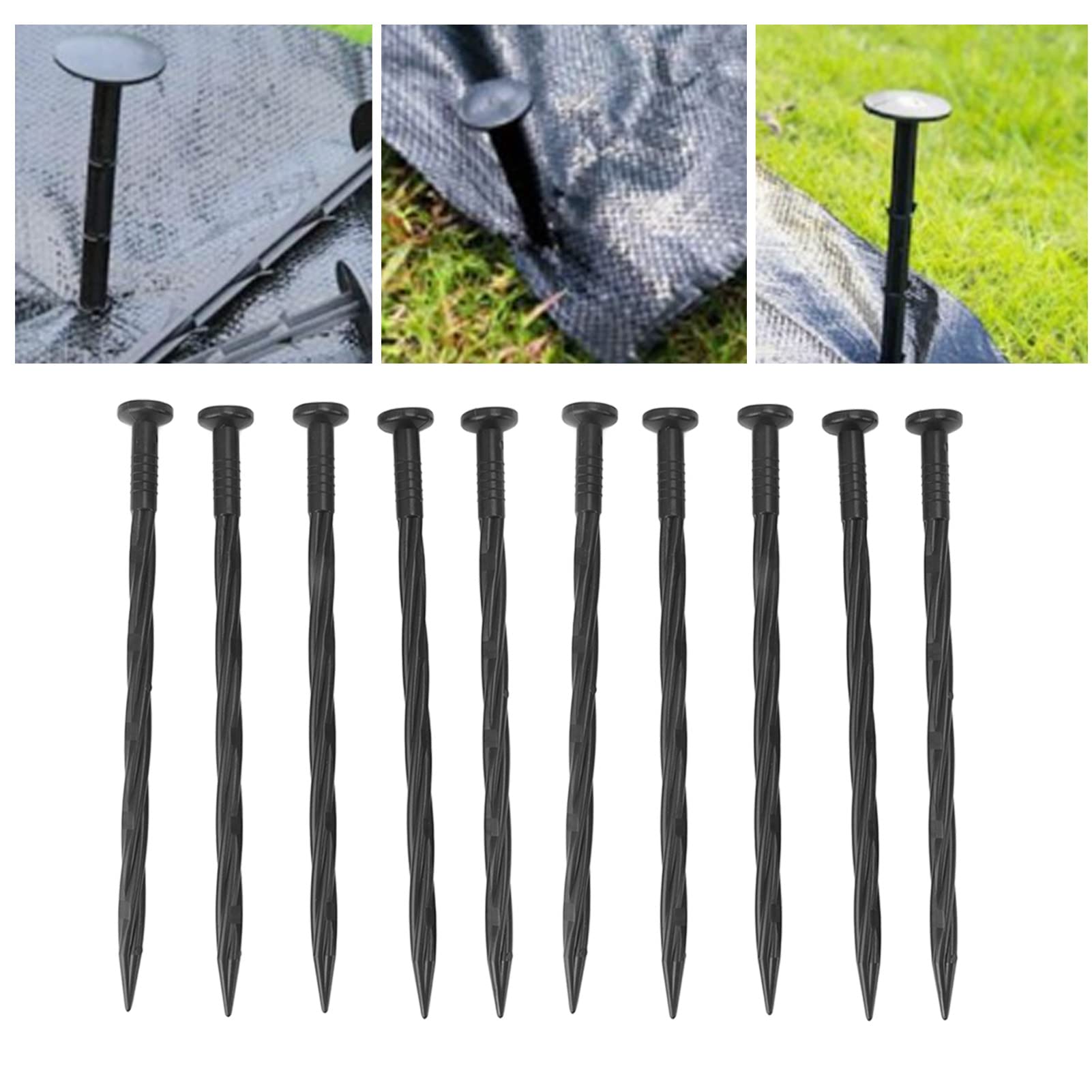 Confezione Da 12 Picchetti Per Bordatura Da Giardino, Picchetti
