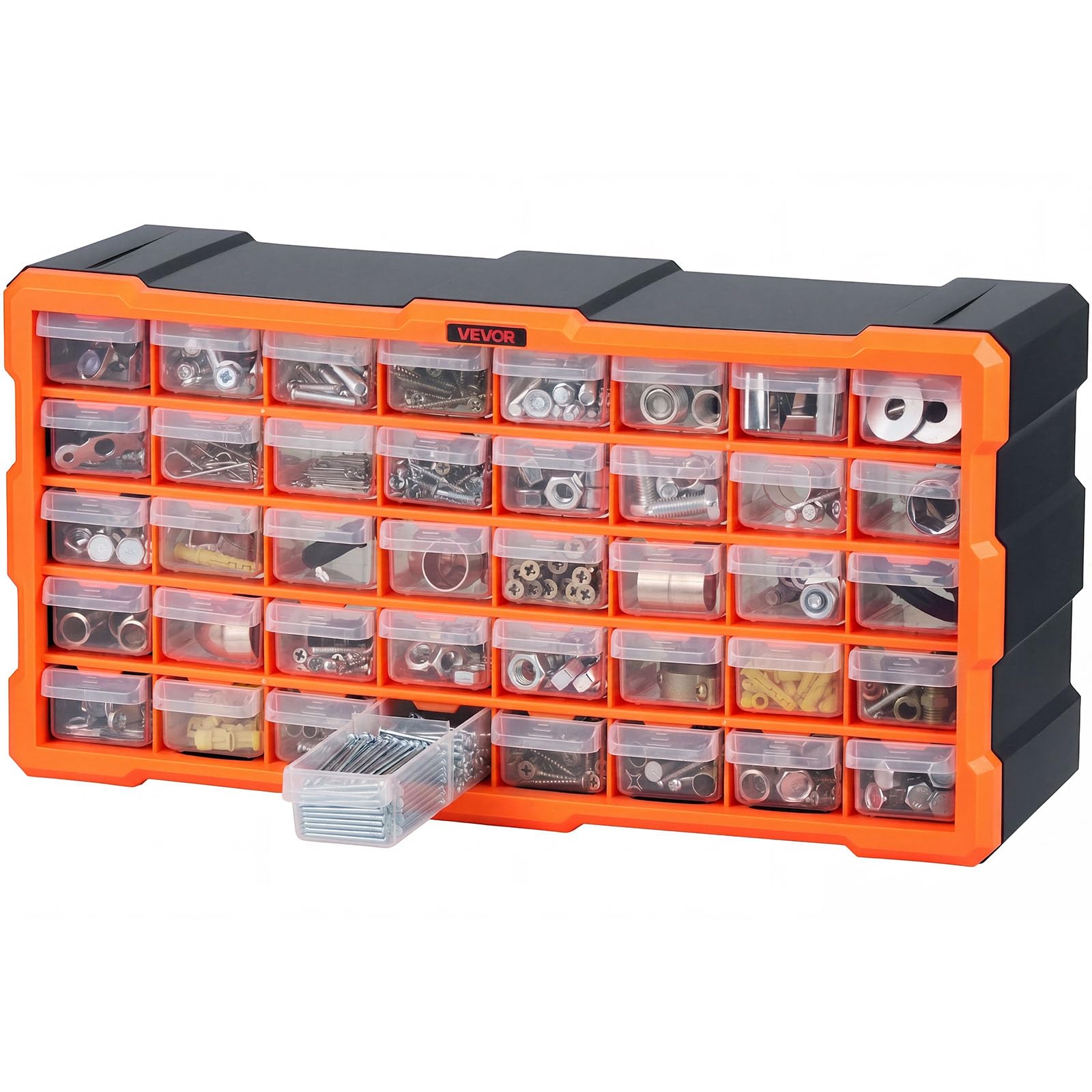 Organizador de tornillos y piezas pequeñas para solucionar el caos en el taller