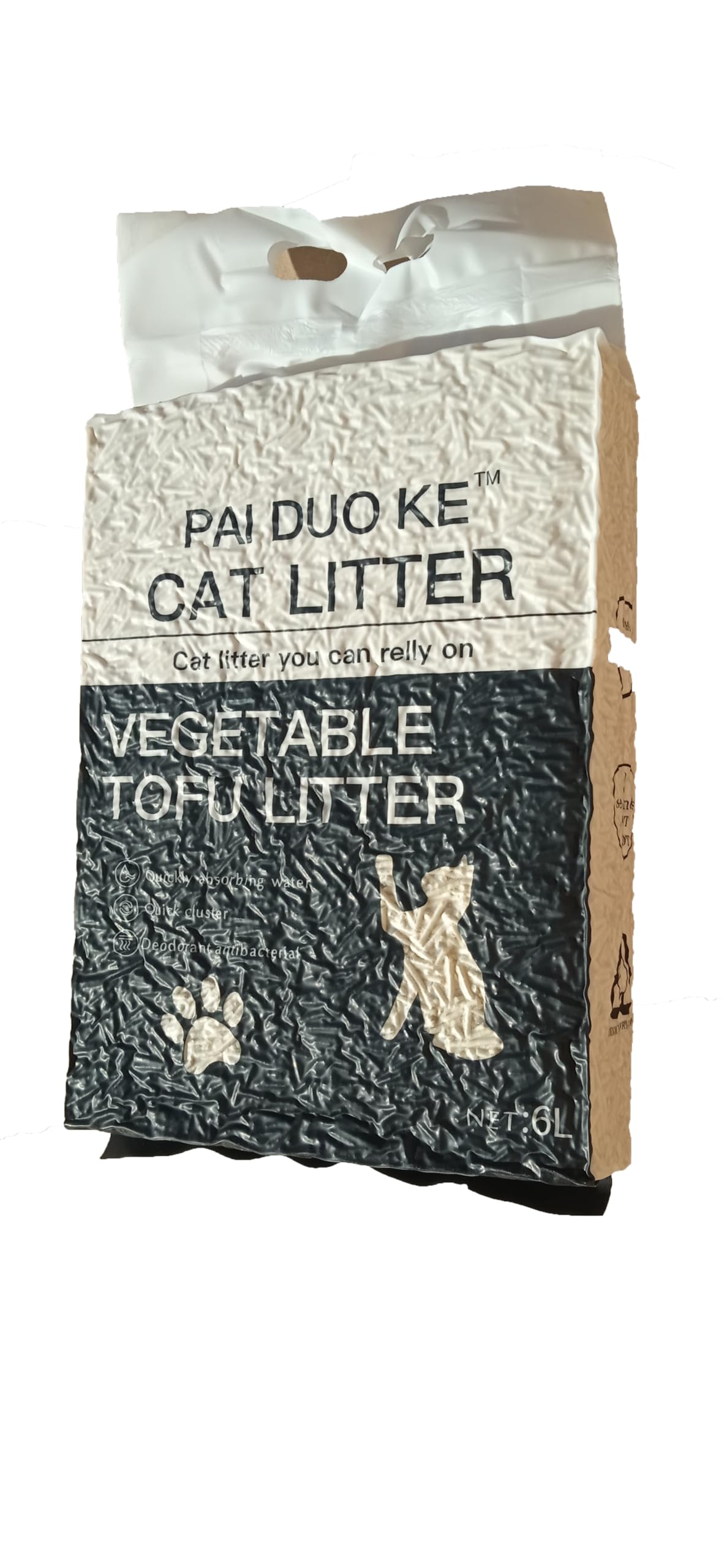 Lettiera Per Gatti Al Tofu Agglomerante - Biodegradabile, Senza Polvere, Smaltibile In WC - Foto 5