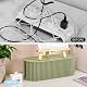 FABROK Cable Management Box, Cord Organizer Box with 10 Cable Ties, Power Strip Storage to Hide Charger Adapter Power Cord Charging Station(Small/Green) Product Image 4