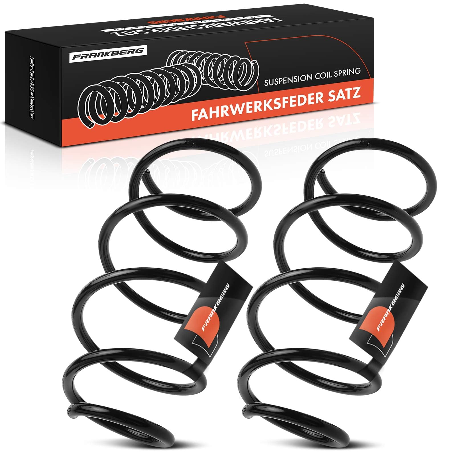 Frankberg 2x Muelles de Suspensión Eje delantero Compatible con Serie 3 E90 320d xDrive 330d xDrive 330xd 335i xDrive 335xi 2.0L-3.0L 2005-2011 Serie 3 Coupé E92 325xi Replace# 31336769916