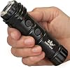 Light Mini Rechargeable 800,000 Volt Device with LED Flashlight and Carrying Holster for Men and Women