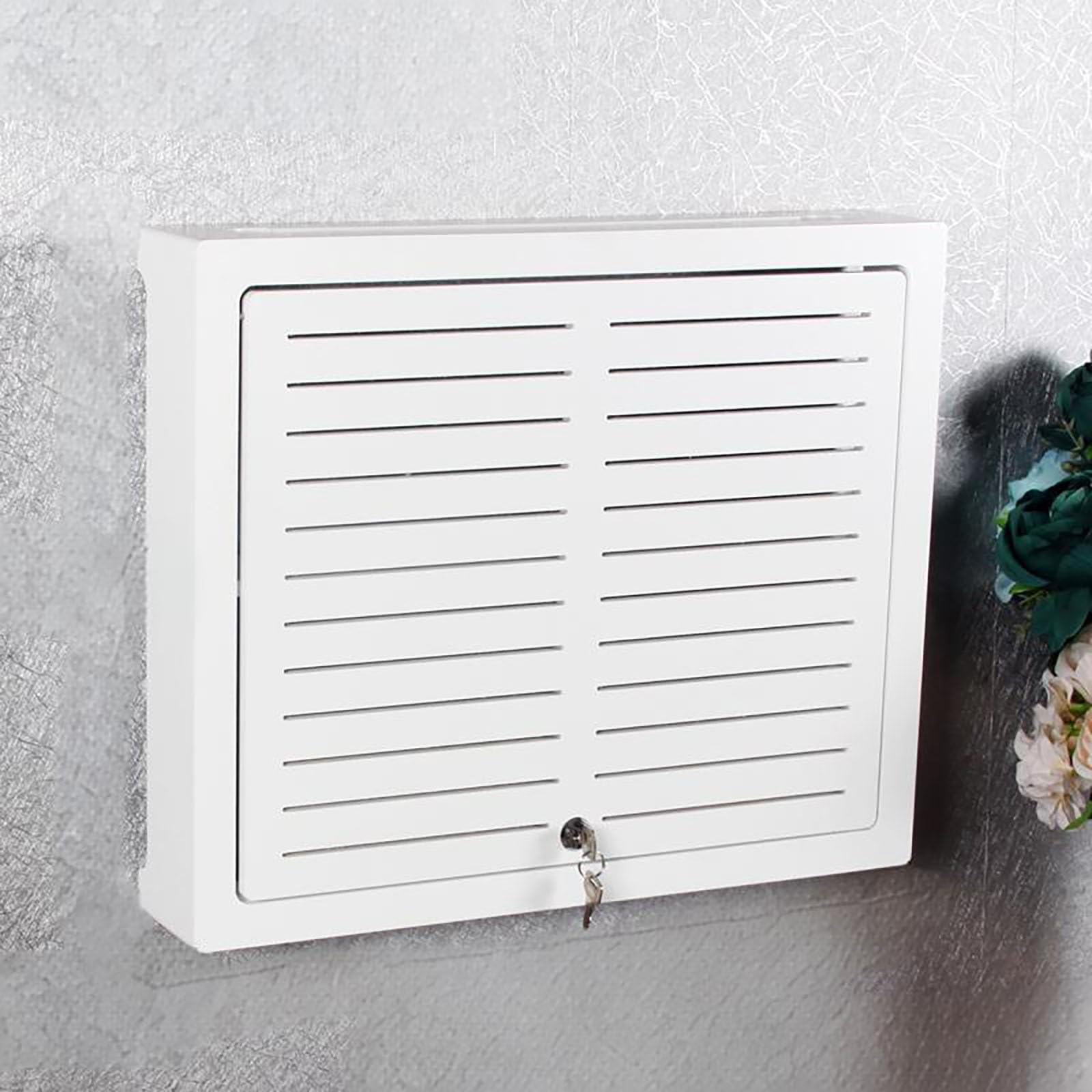 Caja para router de pared ideal para salón y oficina ordenada