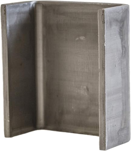 Buyers Products B2373C - Bolsillo de estaca recto soldado, 1.75 x 3.5 pulgadas en el interior x 4 pulgadas de profundidad, acero de calibre 14,