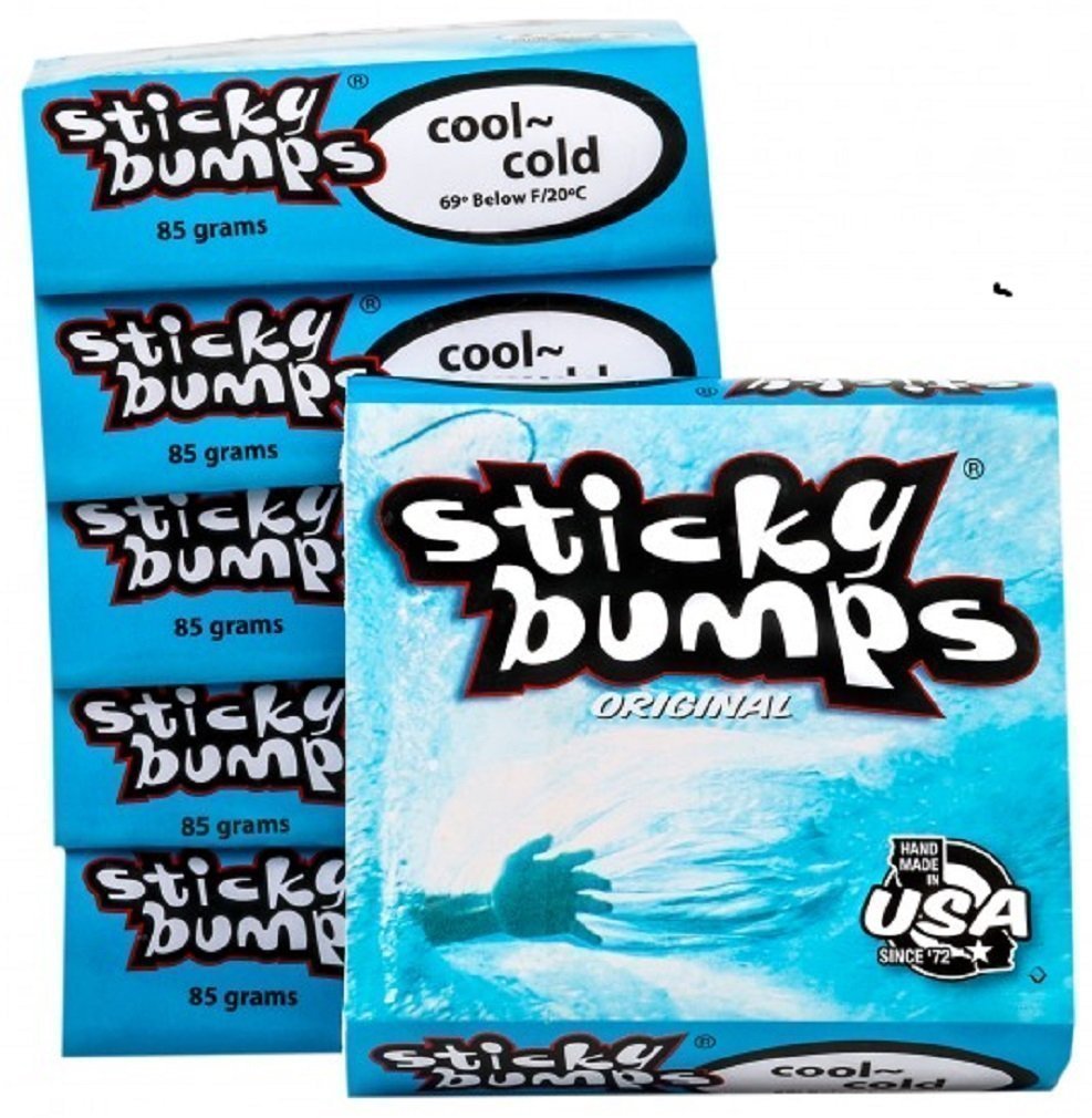 Sticky Bumps Surf Wax (Cool/Cold, 10 Pack)