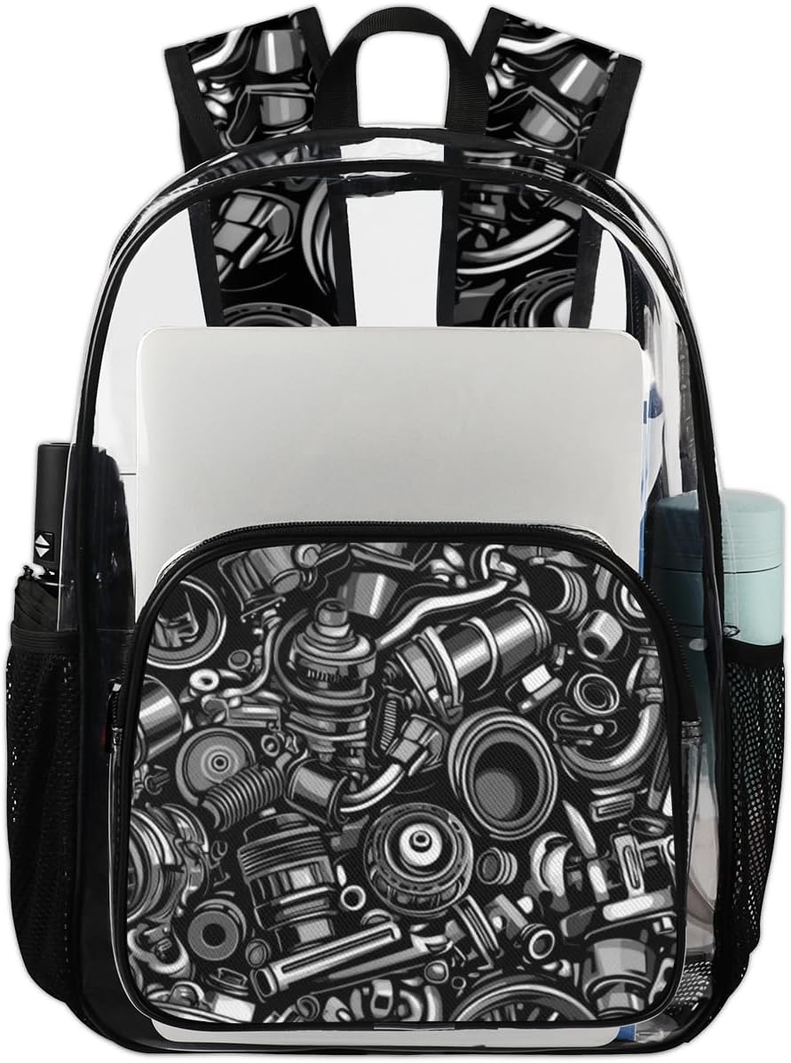 Clear Backpack Heavy Duty
