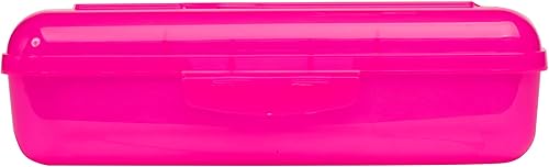 Miniatura 6 de Cra-Z-Art caja escolar de plástico, 6.985cmde alto x 13.75cmde ancho x 8.0 in de profundidad, varios colores (paquete de 2)