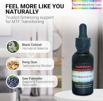 Transgender MTF T-Blocker Liquid Extract