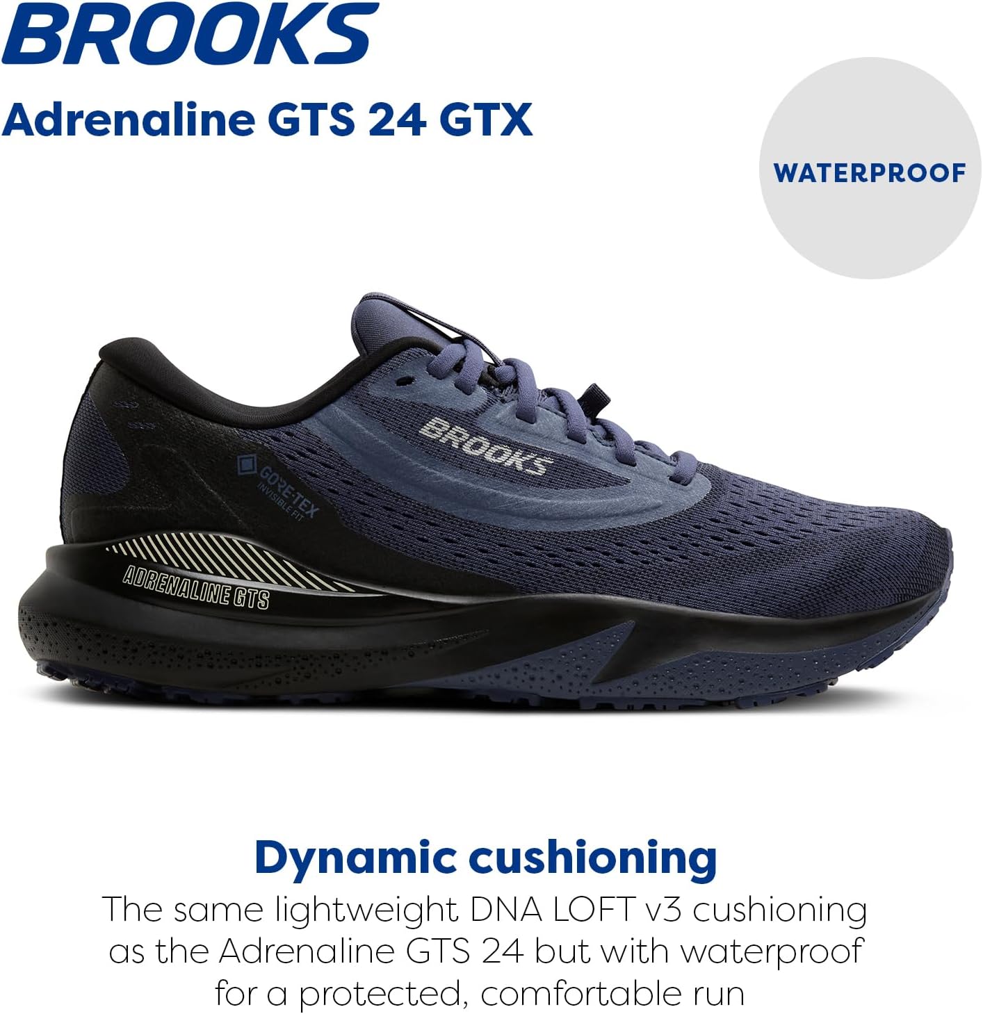 Brooks Women’s Adrenaline GTS 24 Supportive Running Shoe - Image 2