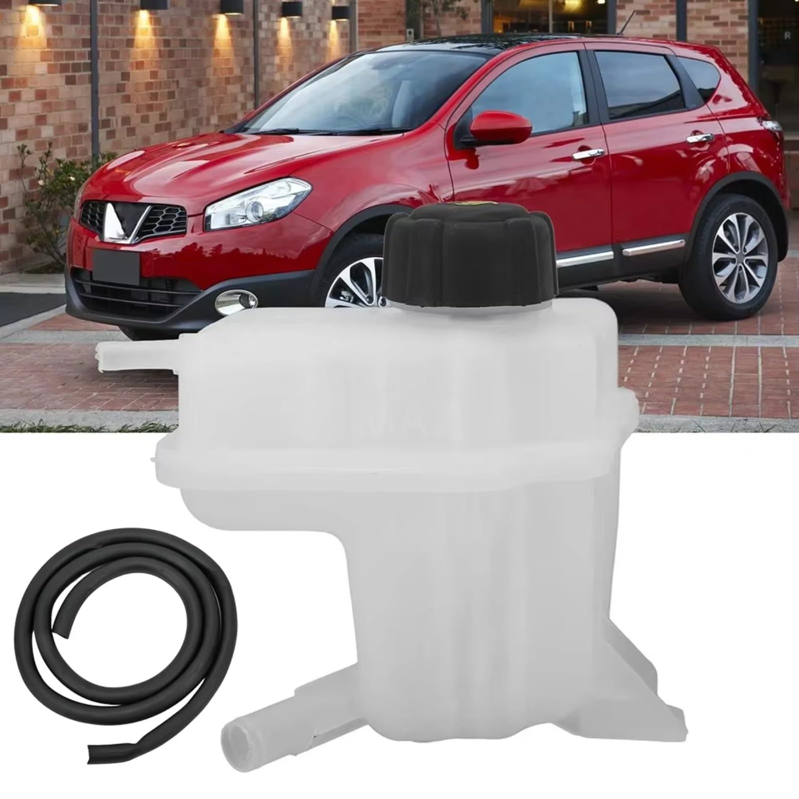 Compatibile Con Nissan Per Qashqai 2007 2008 2009 2010-2013 Radiatore Del Liquido Raffreddamento Serbatoio Espansione Di Troppo Pieno 21721-JD00B Vaschetta Raffreddamento