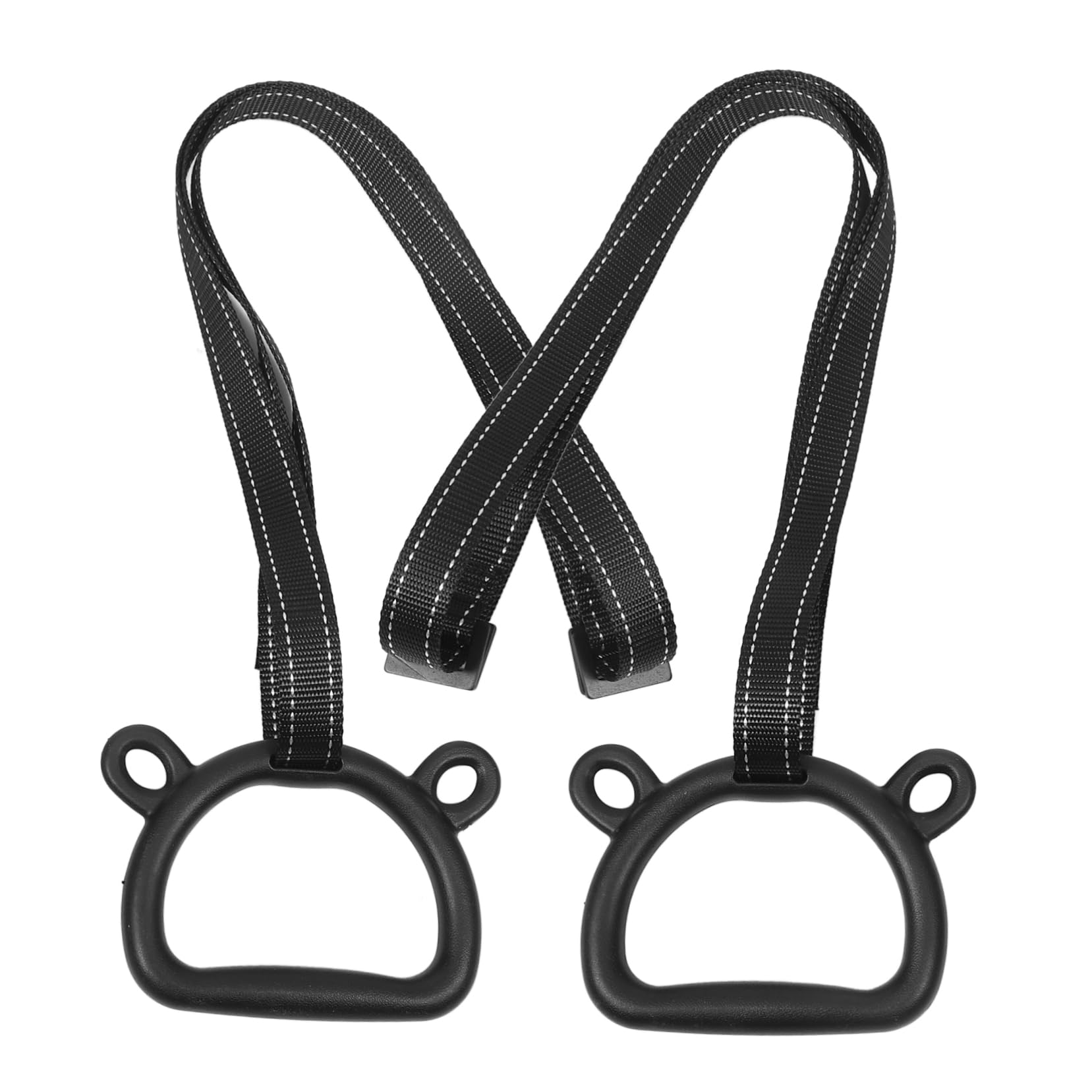SUPVOX 1Set Gymnastics Rings Heavy Duty Pull Up Equipment for Indoor Home Workout Training Rings for Bodybuilding and Fitness Activities