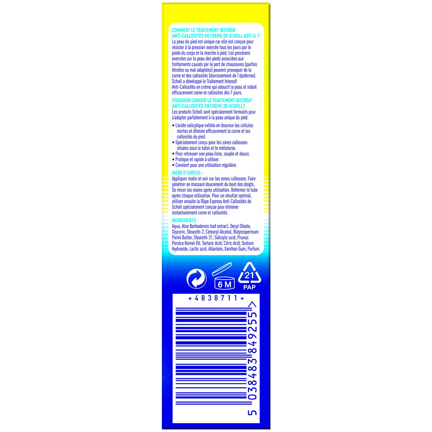 Creme Anti Callosités - 75ml