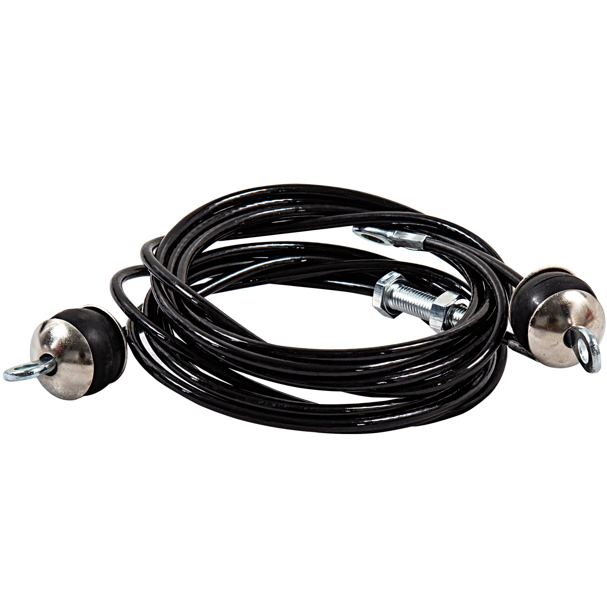GYM MASTER Set of 2 Spare Replacement Cables for the GM3 Power Rack Cable System - For 226cm GM3 Pulley System