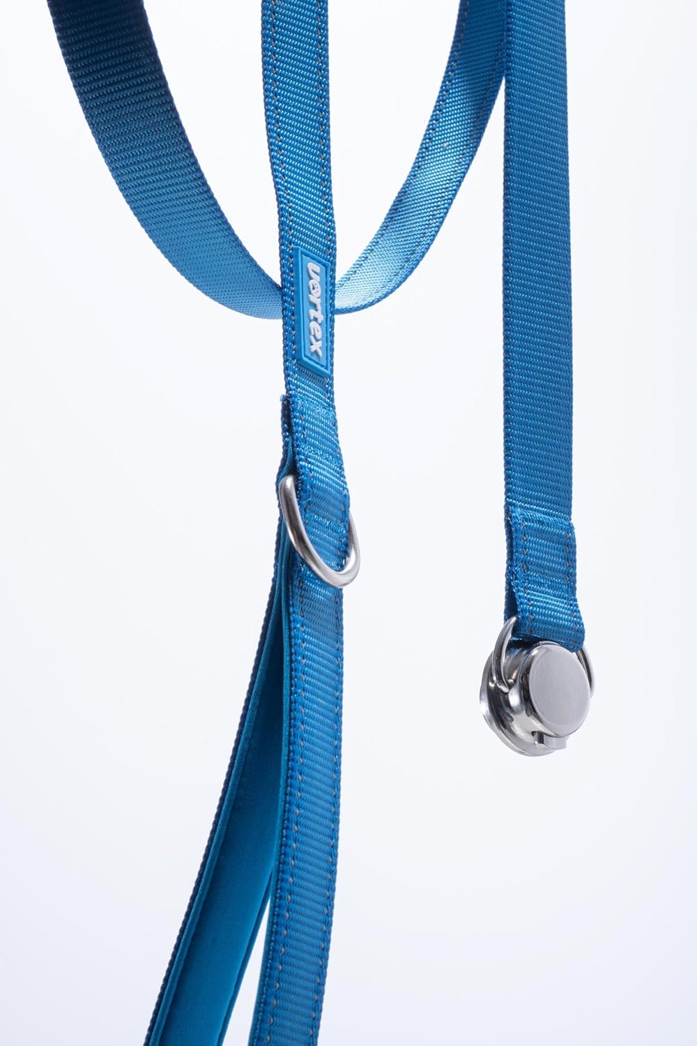 Dog Harness and Leash Combo Set, Magnetic Connection, Ergonomic Design (Bahama Blue, Large)
