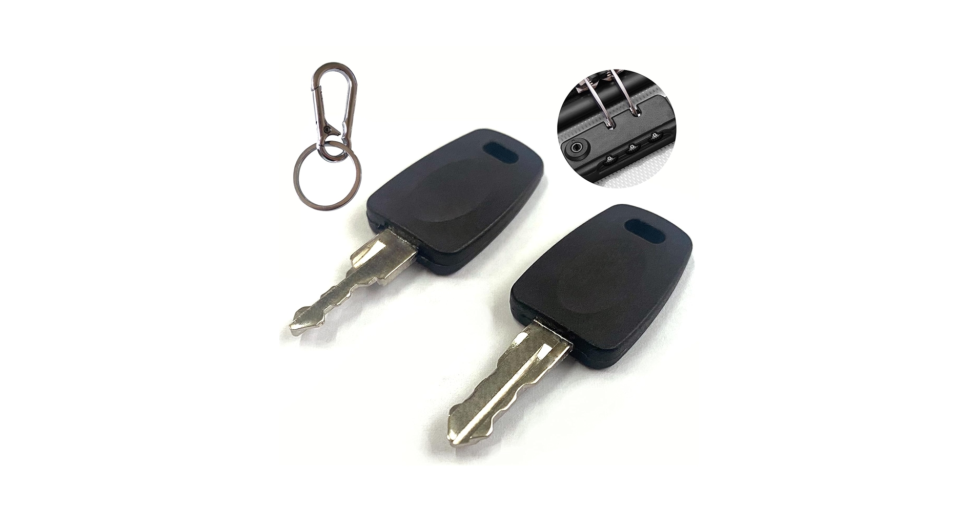 Amazon.com: 2 Keys Compatible with 007 002 Master Luggage
