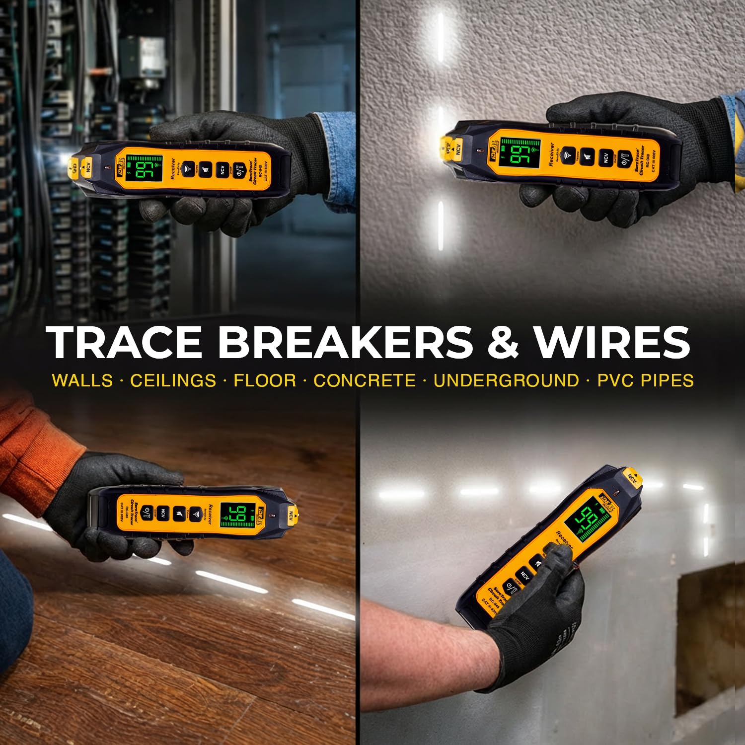 Ideal Electrical SureTrace Plus Circuit Tracer, Circuit Breaker Finder Tool — Amazon image 8