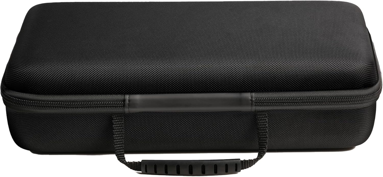 Reise-Uhrenetui, Organizer, Uhrenbox mit Reißverschluss, strapazierfähig, tragbar, reisefreundlich, passend für alle Armbanduhren und Smartwatches bis 60 mm, kompatibel mit Apple Watch