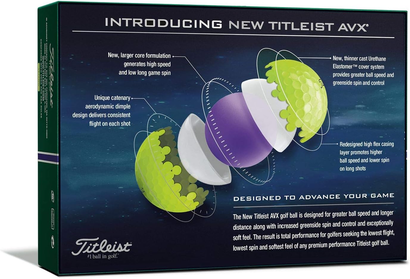 Titleist AVX Golf Balls 2020