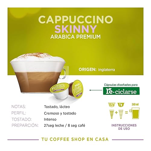 Miniatura 3 de Cápsulas Nescafe Dolce Gusto capuchino flaco 16 ct