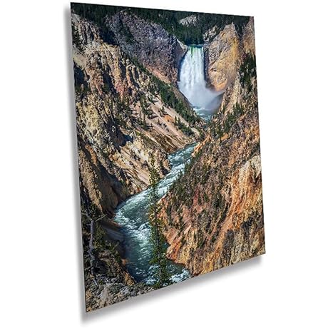Zen Wall Art Yosemite and Grand Canyon National Park Print "Earth's Crescendo"