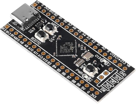 5Pcs STM32F411 Development Board STM32F411CEU6 STM32F4 Core Learning System Board 100Mhz Freq 128KB RAM 256KB ROM for Programming