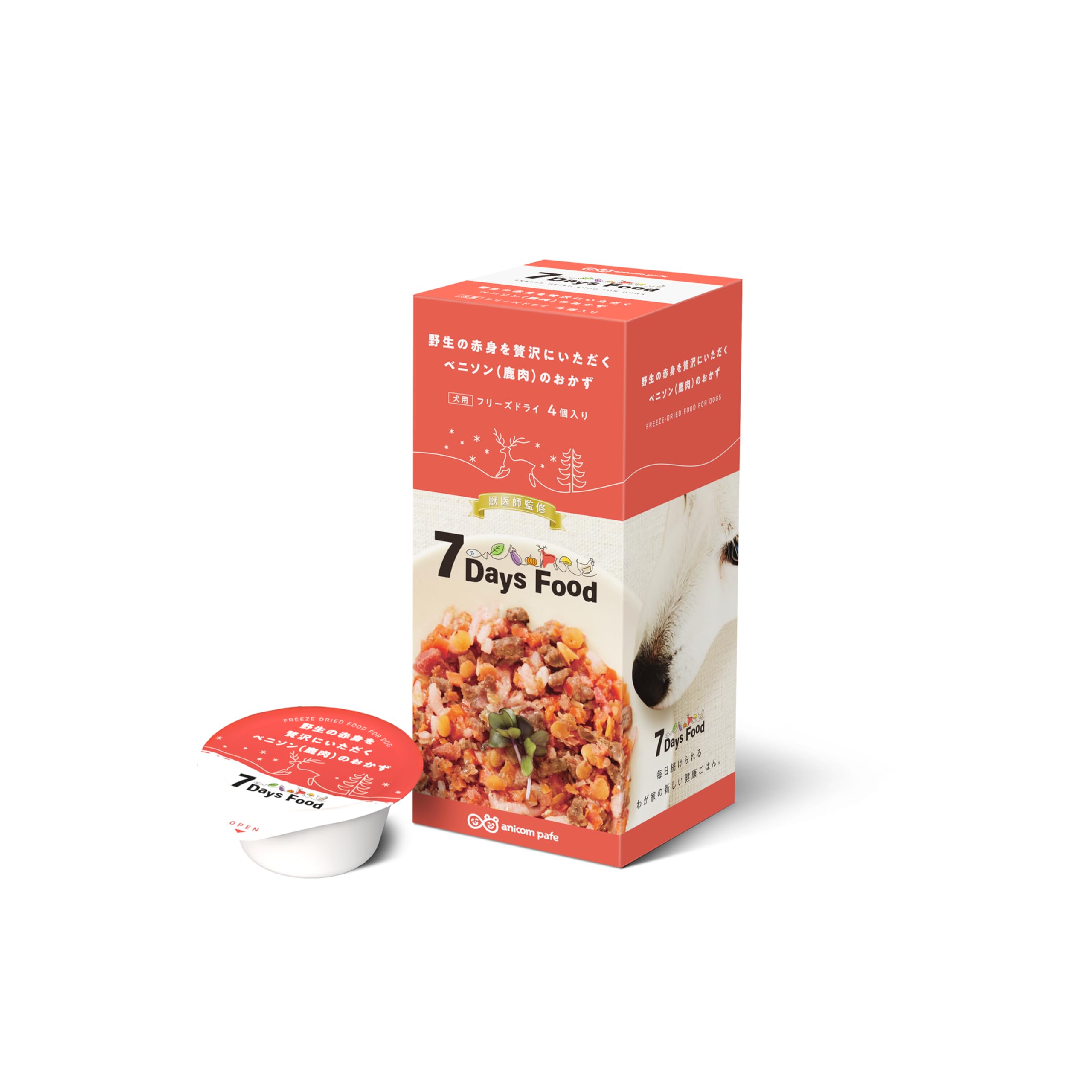 Amazon.co.jp: 【アニコム】7Days Foodフリーズドライ 犬用 野生の赤身