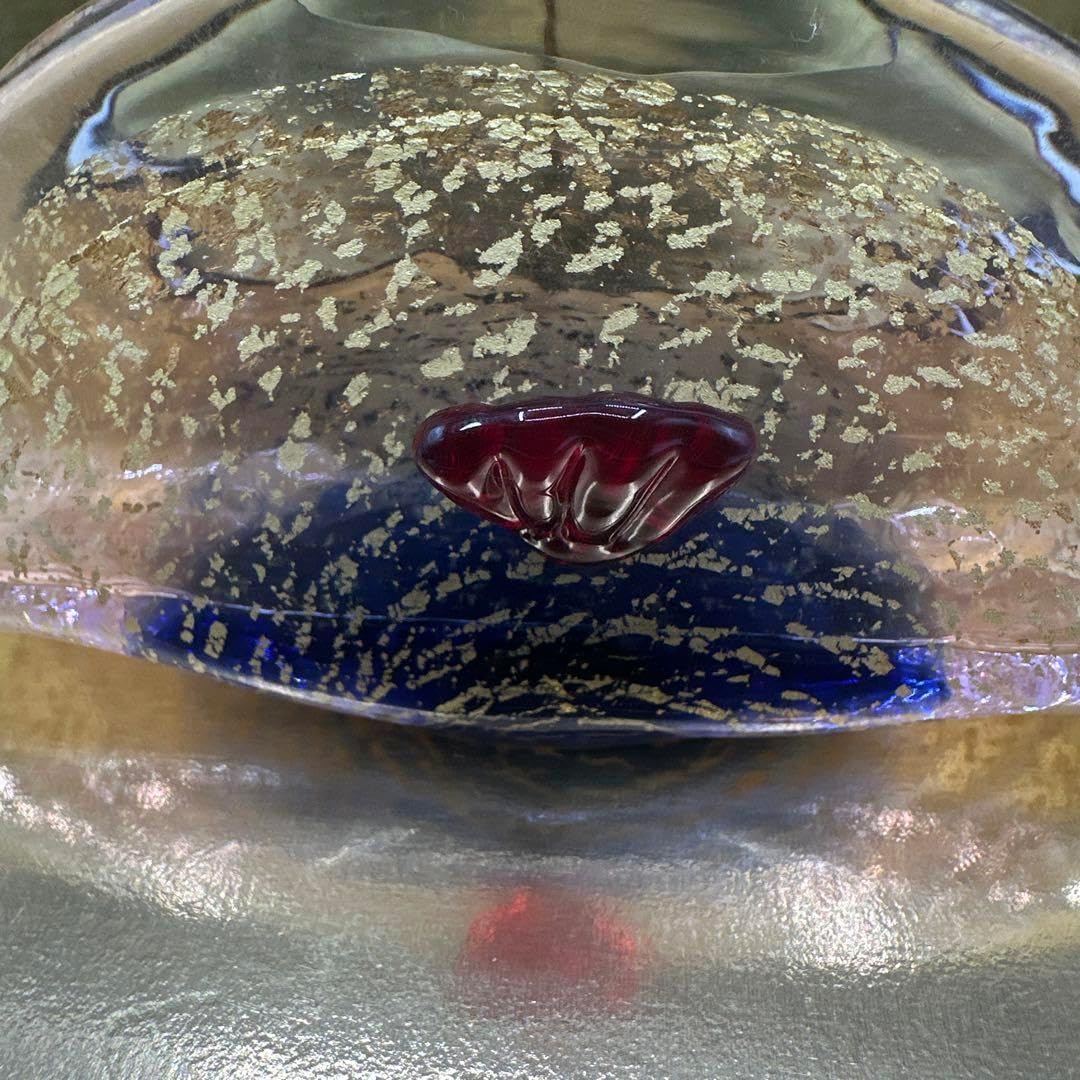 マルティガラス 雛人形オブジェ 近代工芸 マルテイガラス