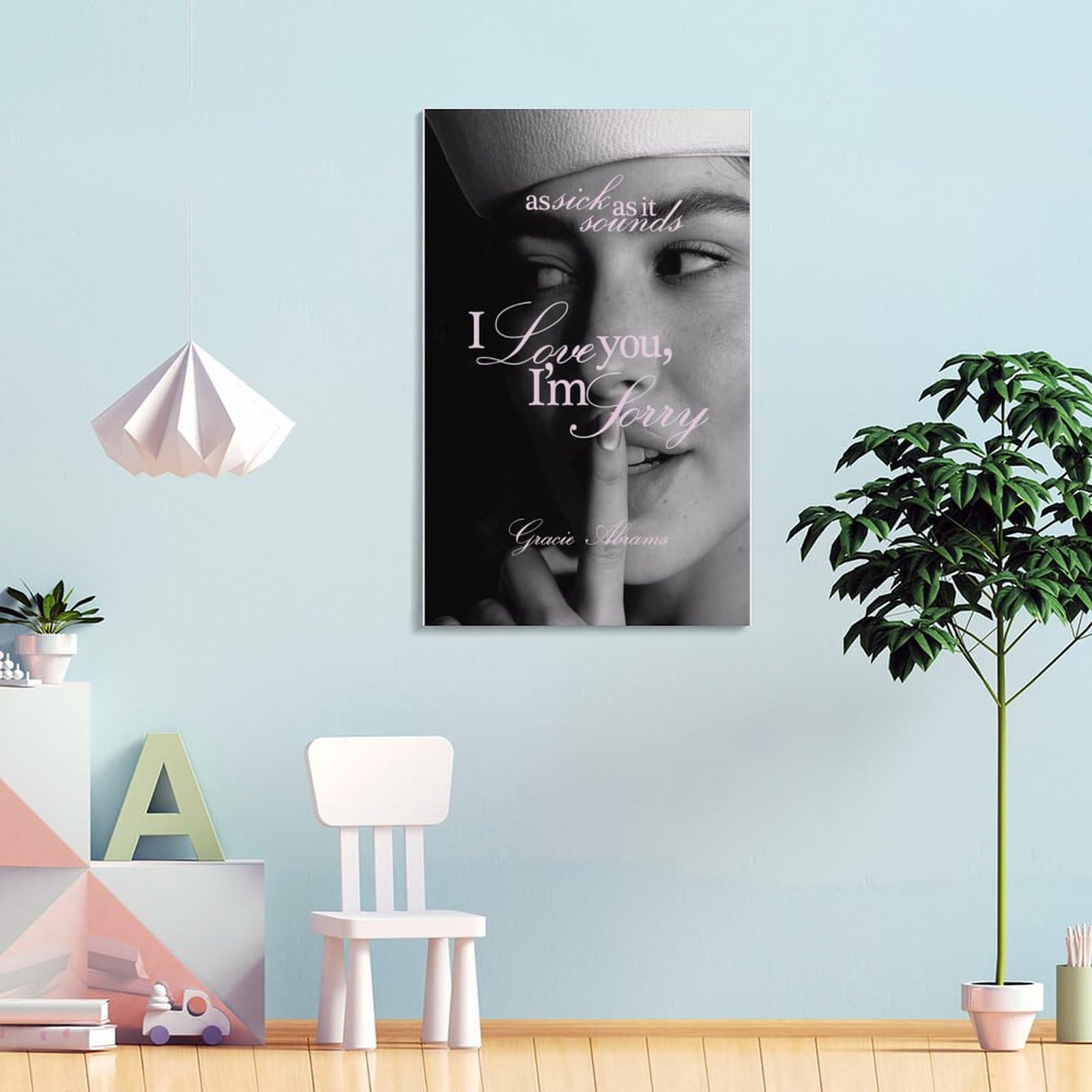 Amazon.com: Gracie Abrams I Love You I'm Sorry Posters