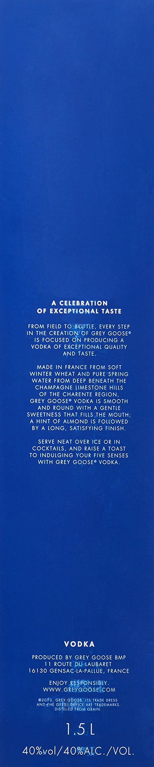 Grey Goose Wodka mit Geschenkverpackung (1 x 1.5 l)