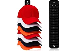 Baseball Hat Organizer - 1 Pack Hat Rack Adhesive Hat Hooks for...