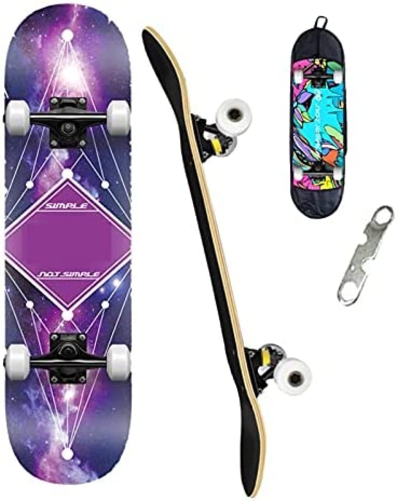 【早い者勝ち】スケボー コンプリート　まとめ売り　デッキ スケボー初心者向けのコンプリートデッキ！安くてコスパ最強の